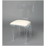 cadeiras em acrílico para mesa de jantar preço Brasília