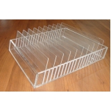 caixa em acrílico com divisórias Porto Velho