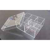 caixa em acrílico com tampa preço Manaus