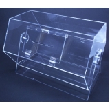 Caixa em Acrílico com Cadeado