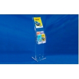 display de chão personalizado em acrílico Teresina