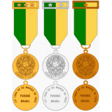 medalha de honra ao mérito militar Cuiabá