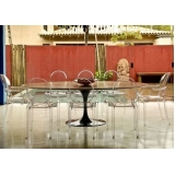 mesas e cadeira em acrílico Aracaju