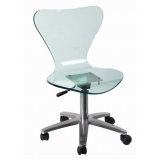 onde encontro cadeiras em acrílico com rodinhas Fortaleza