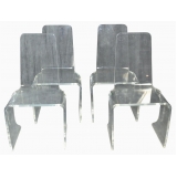 onde encontro cadeiras em acrílico para cozinha Natal