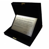 onde encontro placas de homenagem formatura São Luís