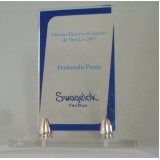 onde tem troféu acrílico redondo Rio de Janeiro