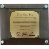 onde vende placas de homenagem para parede Teresina