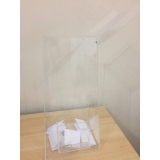 onde vende urna em acrílico para sorteio Fortaleza