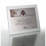 Placas de Homenagem para Formandos