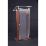 púlpito de madeira com acrílico Porto Velho