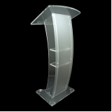 púlpito em acrílico de cristal preço João Pessoa