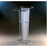 púlpito em acrílico para eventos Curitiba