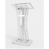 Púlpito para Igreja em Acrílico