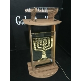 púlpitos de madeira com acrílico Florianópolis