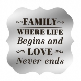 quadros em acrílico espelhado informativo Belo Horizonte