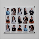 Quadros com Acrílico para Informações