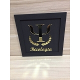 Quadros em Acrílico Espelhado Informativo