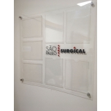 quanto custa quadros de aviso em acrílico Belém