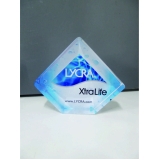 troféu acrílico laser preço Belém