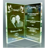 troféu acrílico laser Brasília