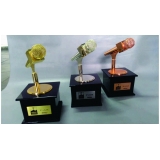 troféu de acrílico logotipo João Pessoa