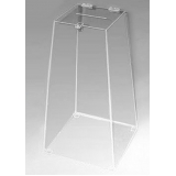 urna em acrílico leitoso preço Rio de Janeiro