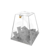 urna em acrílico para sorteio Macapá