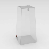 Urna em Acrílico Leitoso